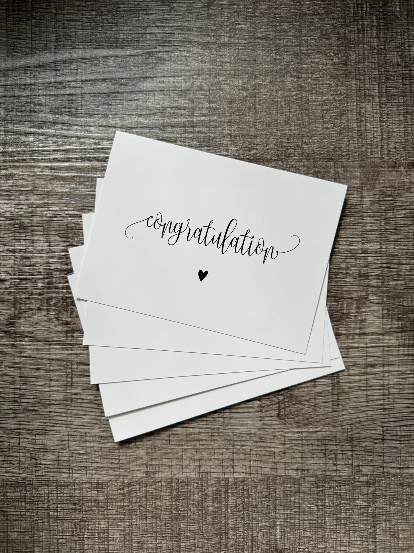 Grußkarte - Congratulation